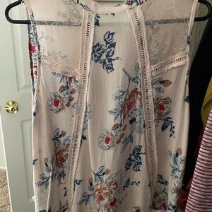 Floral Lace Women's Top